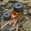 ravel Stove Mini tragbarer faltbarer Titankocher